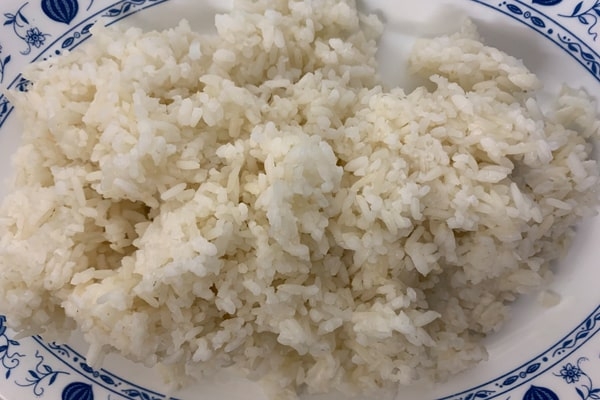 19. Задушен бял ориз
